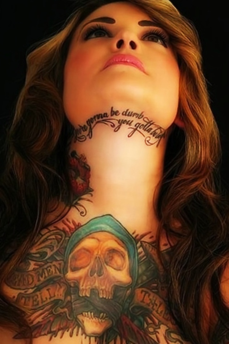 tattooed girl pics Hot